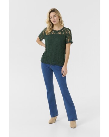 Cream Bluse 'Kit' in Grün