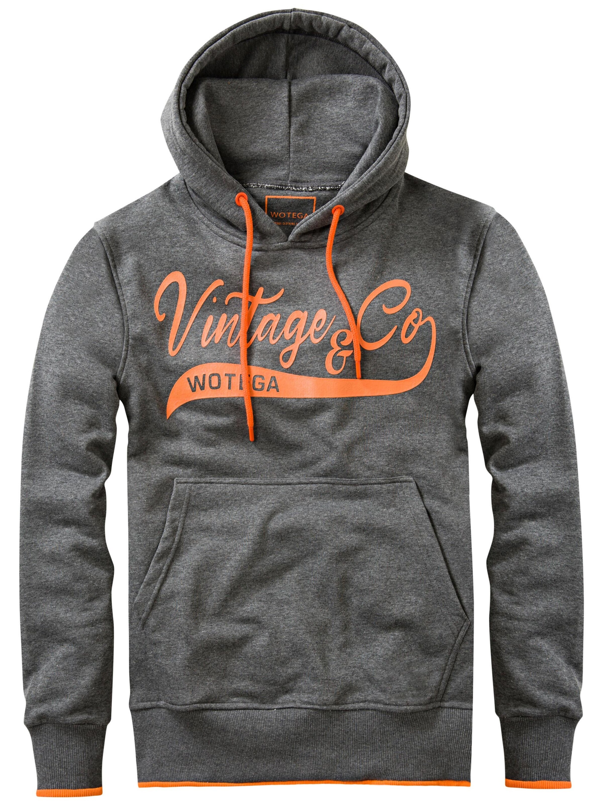 WOTEGA Sweatshirt 'WT Star' in Grey