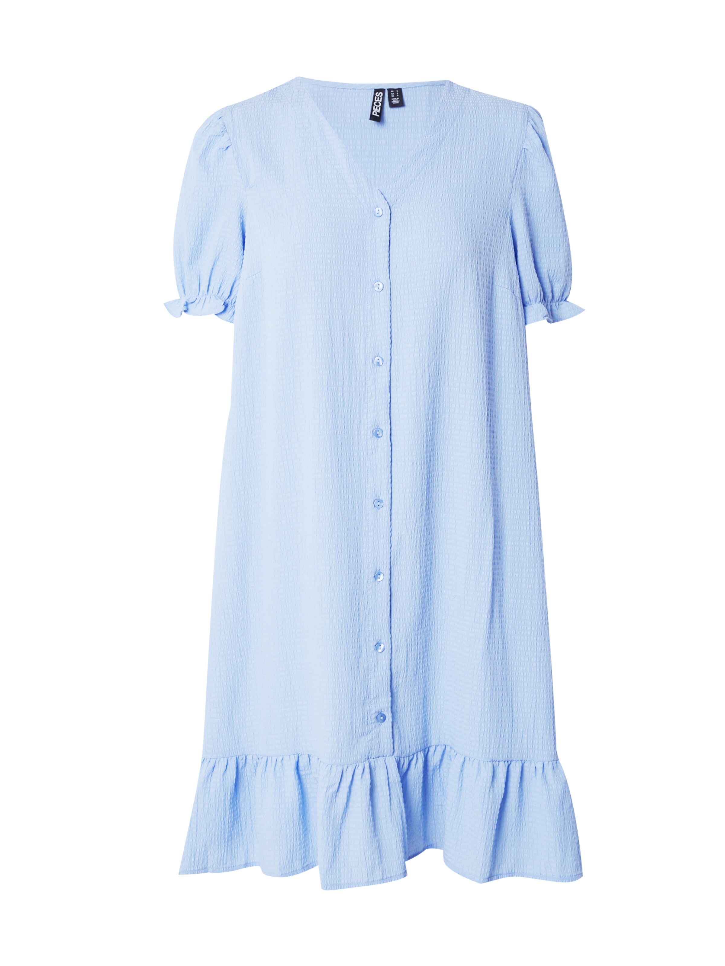PIECES Shirt dress 'PCSIENNA' in Blue: front