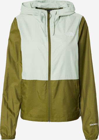 THE NORTH FACE Funktionsjacke 'CYCLONE' in Grün: predná strana