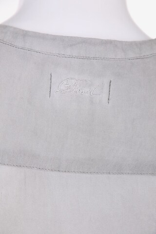 DIESEL Ärmellose Bluse S in Grau