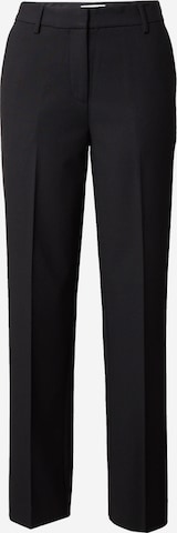 MSCH COPENHAGEN - regular Pantalón de pinzas 'Hada Henrike' en negro: frente