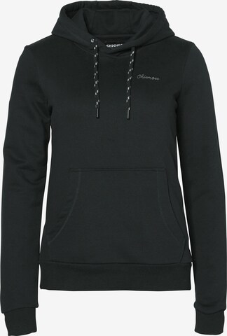 CHIEMSEE Sweatshirt in Schwarz: predná strana