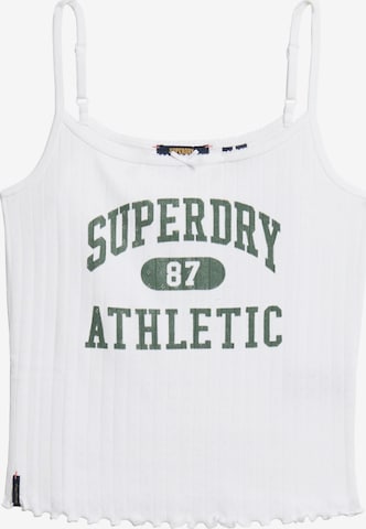 Superdry Toppi värissä valkoinen: etupuoli