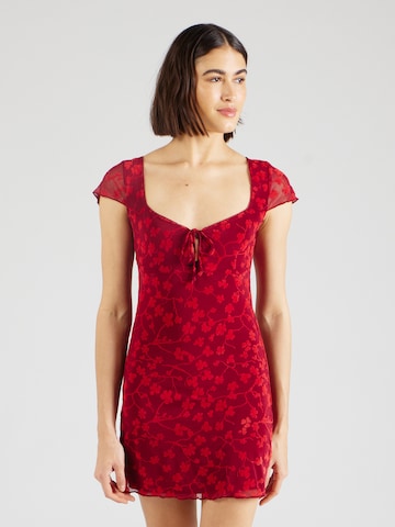 Motel - Vestido 'LASHKA' en rojo: frente