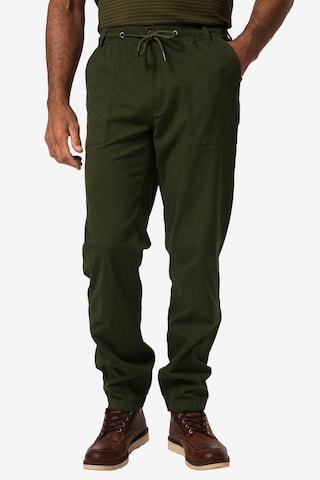 Regular Pantalon cargo JP1880 en vert : devant