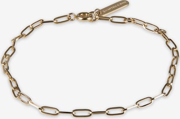 Kapten & Son - Pulsera 'Bracelet Lock Gold' en oro: frente