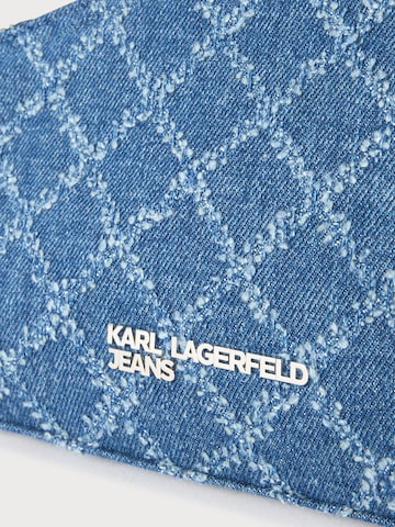KARL LAGERFELD JEANS - Bolso de hombro 'GEO' en azul