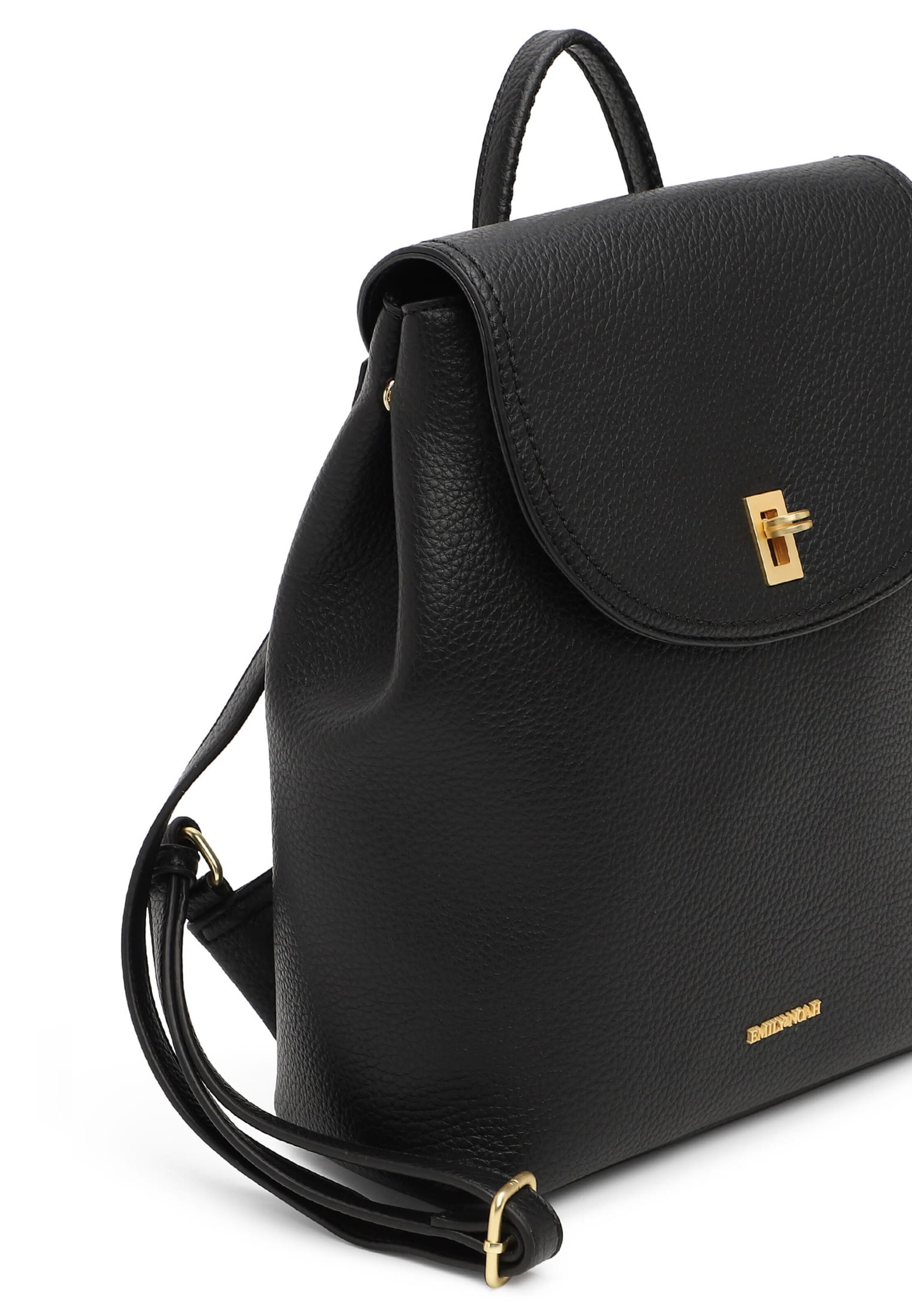 Emily & Noah Rucksack 'Leni ' in Schwarz