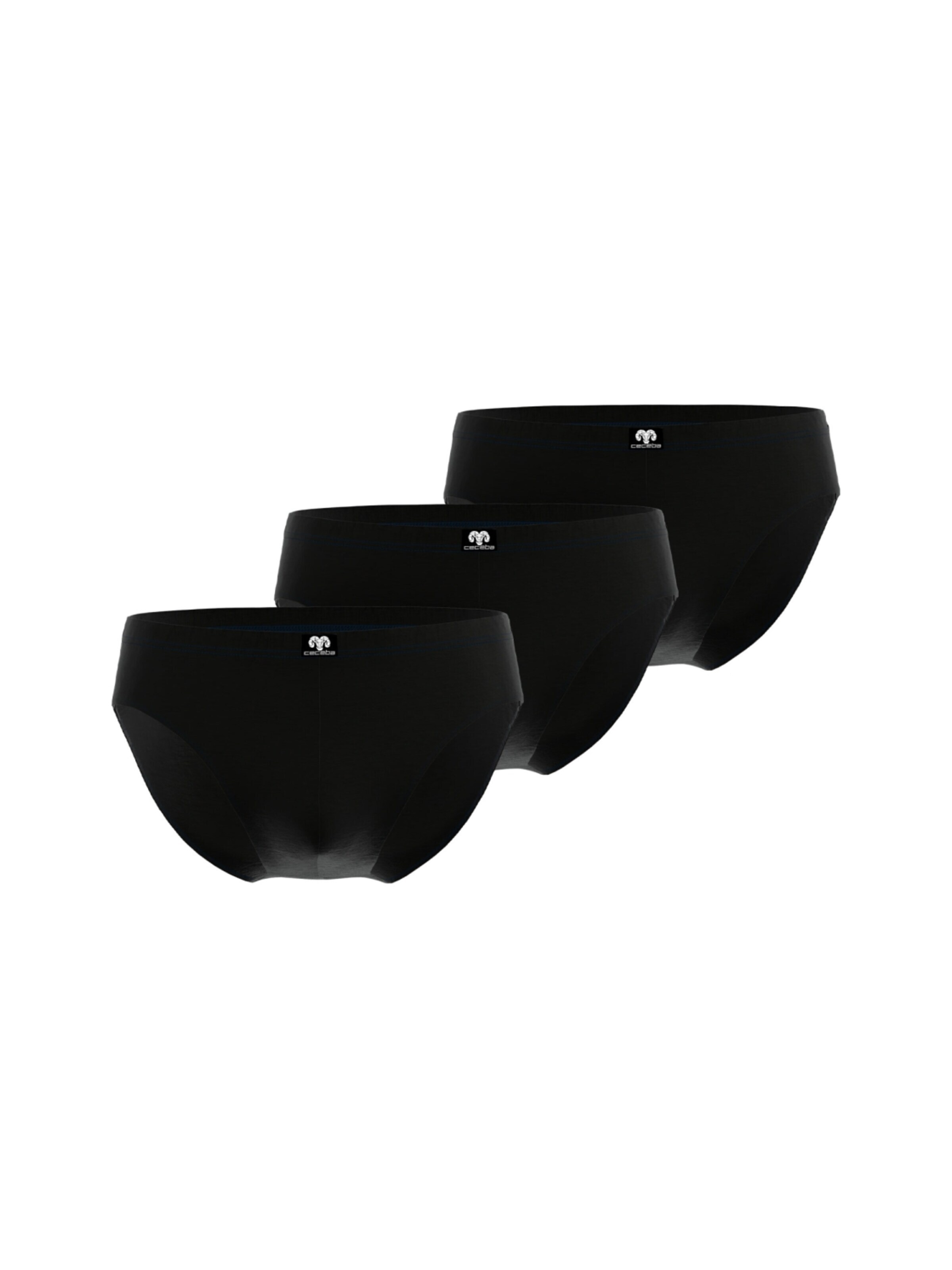 CECEBA Panty in Black: front