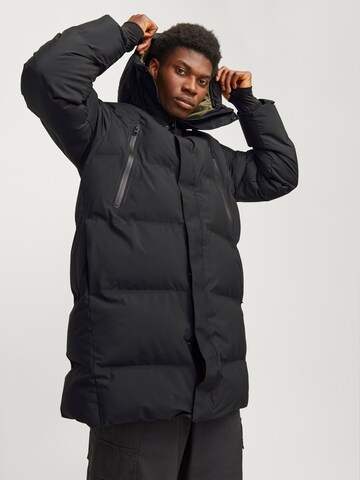 JACK & JONES Зимняя куртка 'JCOAlpha' в Черный