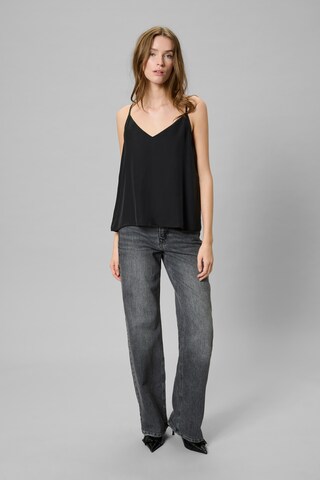 My Essential Wardrobe Top 'MWSilk' in Zwart