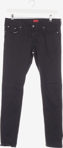 HUGO Pants in XXS in Black: front