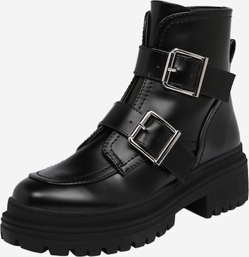 ABOUT YOU Boots 'Ela' σε μαύρο: μπροστά