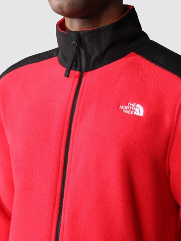 THE NORTH FACE Funkční fleecová mikina 'ALPINE POLARTEC' – červená