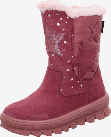 SUPERFIT Snow Boots 'Flavia' in Pink: front