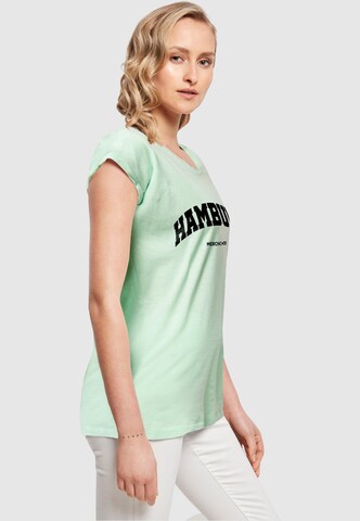 Maglietta 'Hamburg' di Merchcode in verde