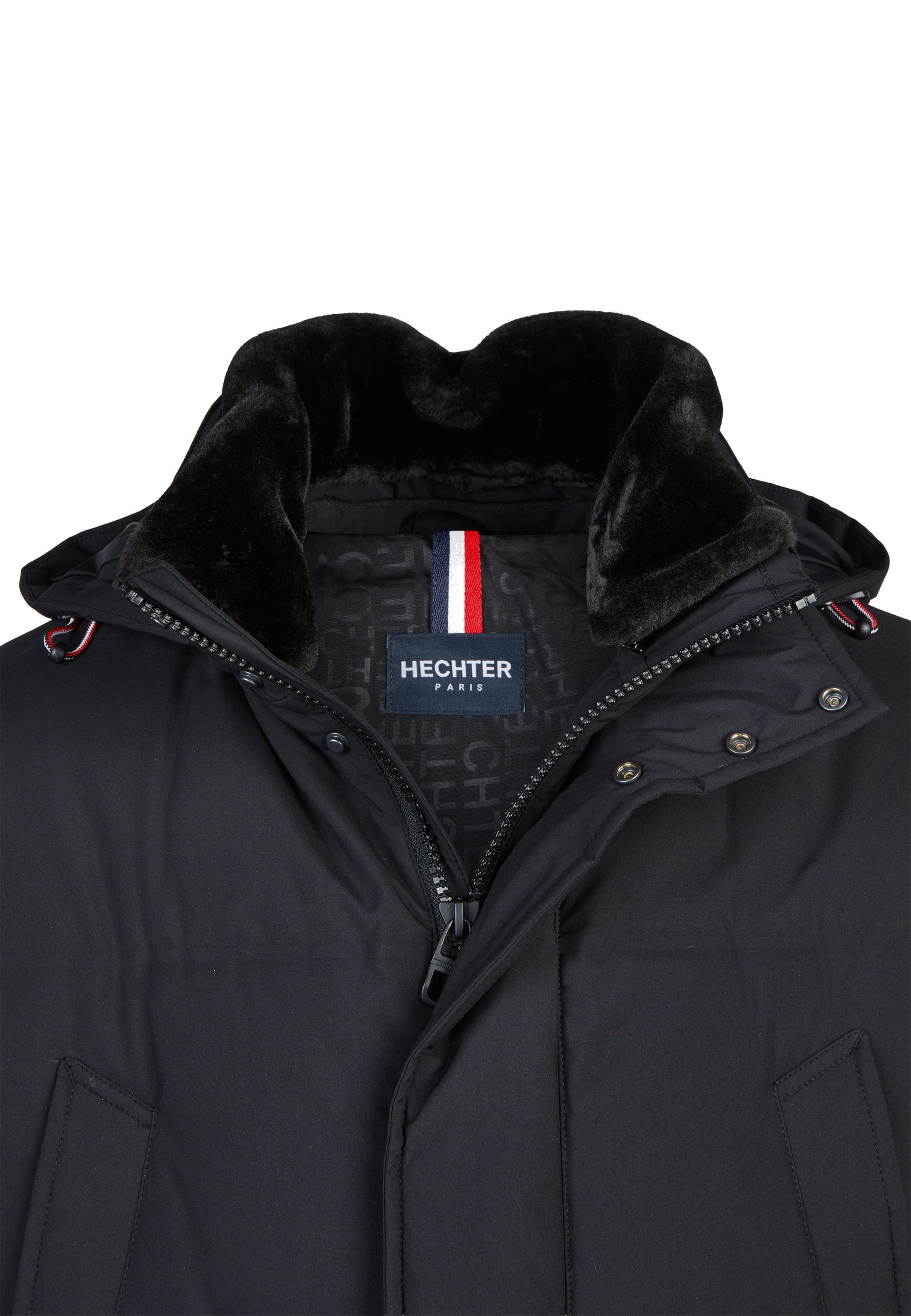 HECHTER PARIS Winter Parka 'Functional' in Black
