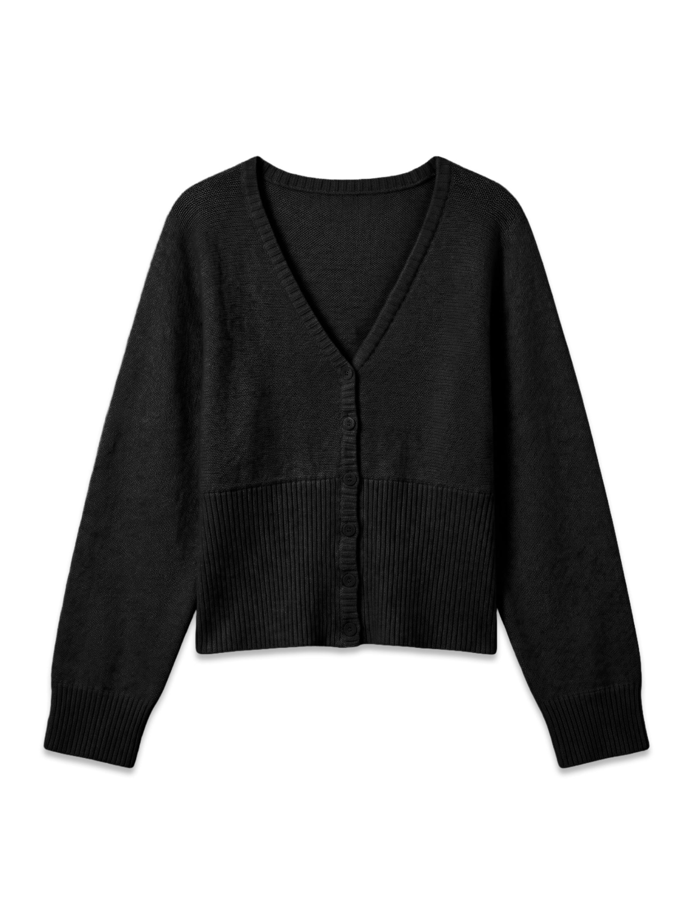 VERO MODA Strickjacke 'VMMILO' in XS in schwarz, Produktansicht