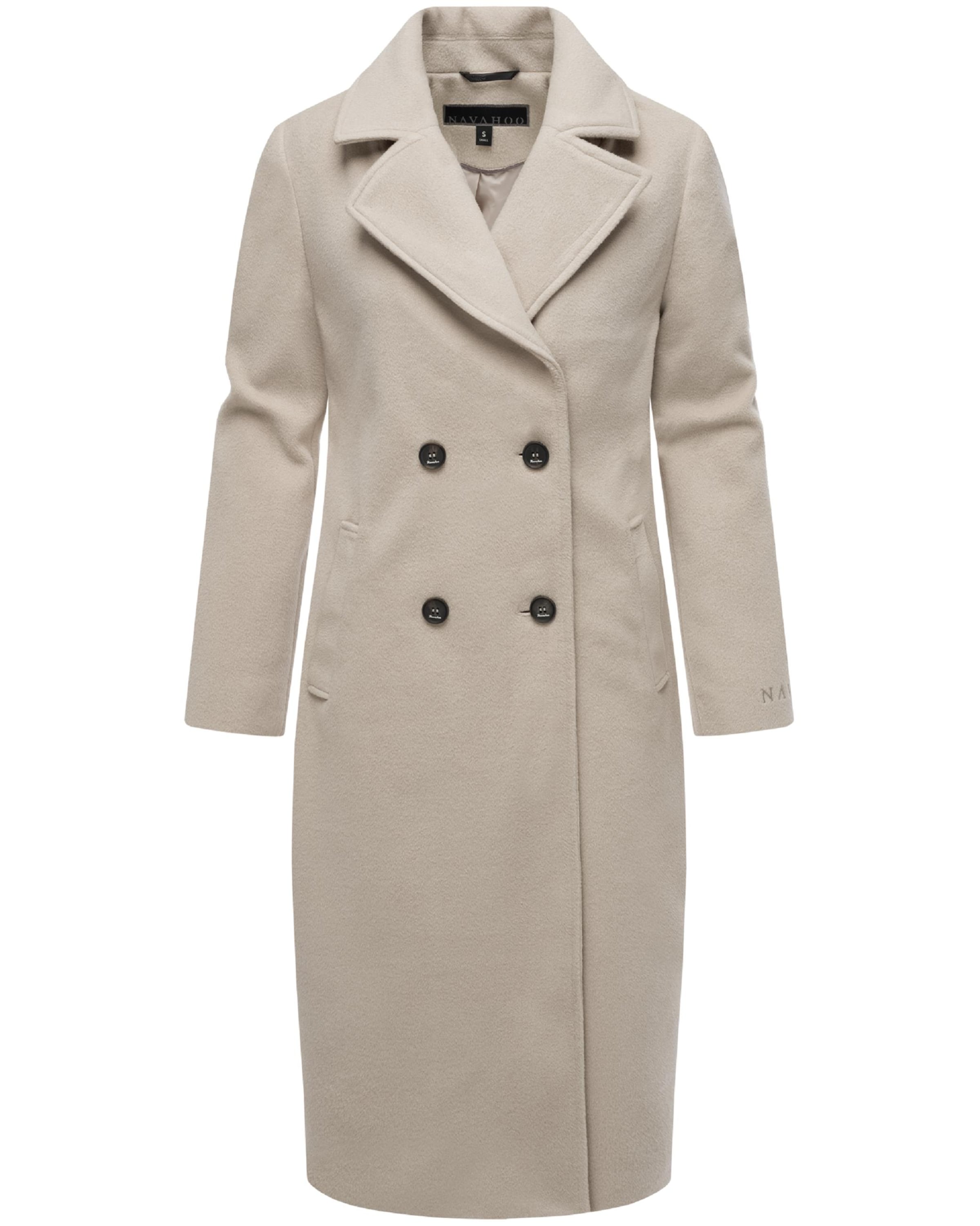 Manteau mi-saison 'Sternlein 14' NAVAHOO en gris : devant