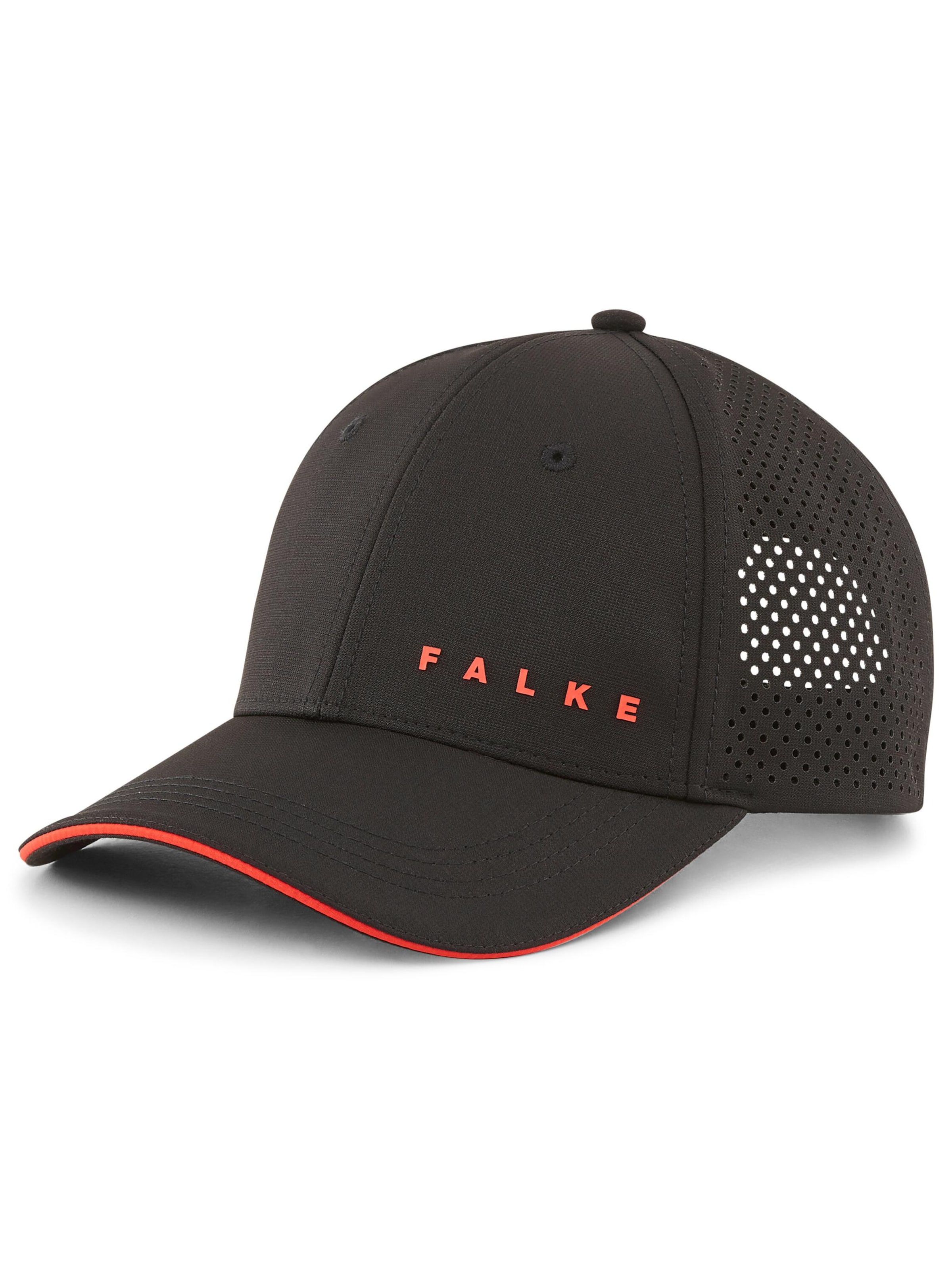 FALKE Athletic Cap in Black: front
