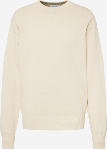 Pull-over 'Gary' Les Deux en beige : devant