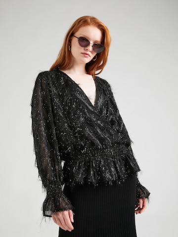 Summum Blouse in Black: front