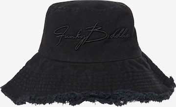 Funky Buddha Hattu värissä musta: etupuoli