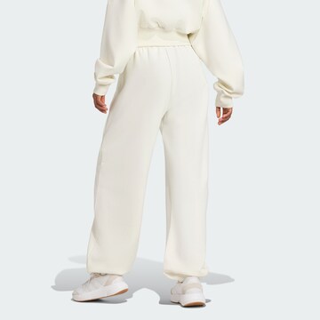 ADIDAS SPORTSWEAR Loosefit Sportsbukser 'All Szn' i hvid