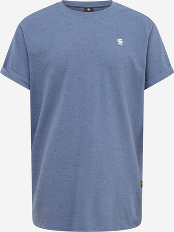 G-Star RAW T-shirt 'Lash' i blå: framsida