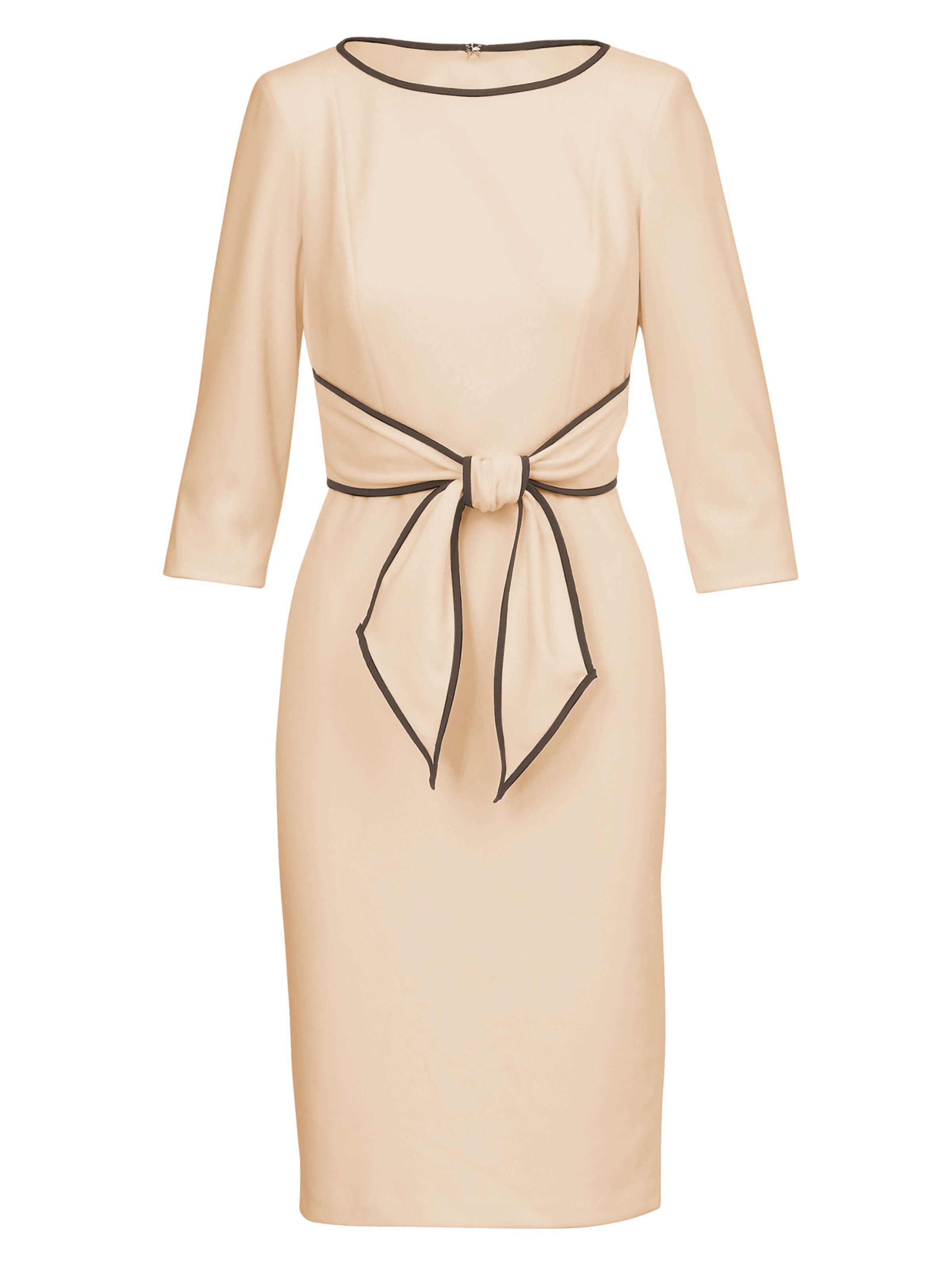 Adrianna Papell Dress in Beige / Chocolate, Item view