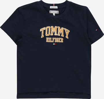 TOMMY HILFIGER T-Shirt 'VARSITY' in Blau: front