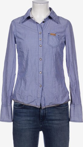 khujo Blouse & Tunic in S in Blue: front