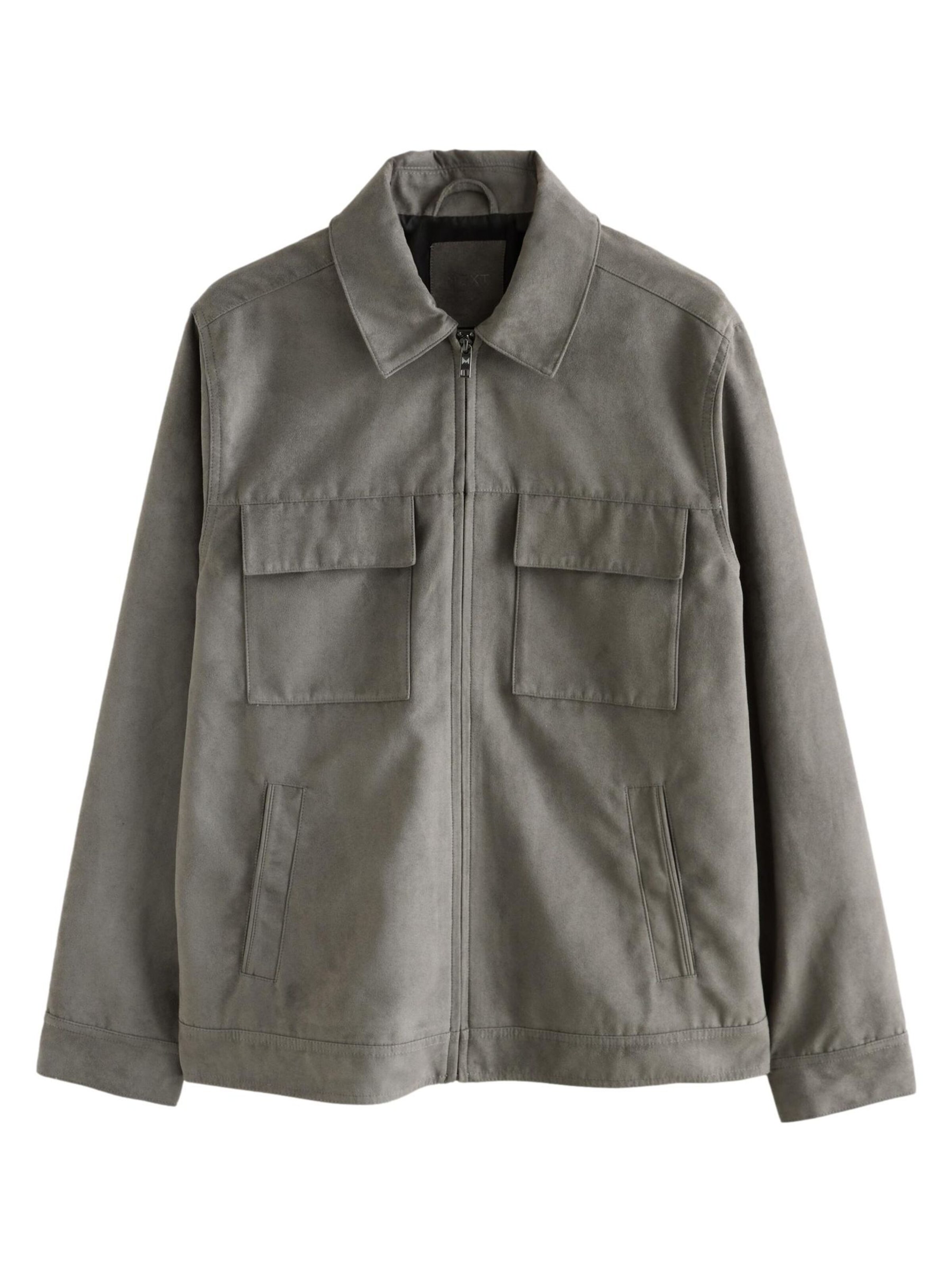 Next Tussenjas in Grijs: voorkant