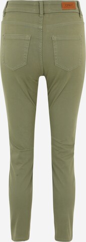 Skinny Pantaloni 'EVEREST' de la Only Petite pe verde