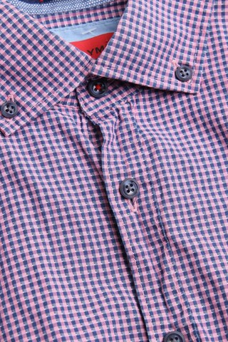 OLYMP Button Up Shirt in L in Pink