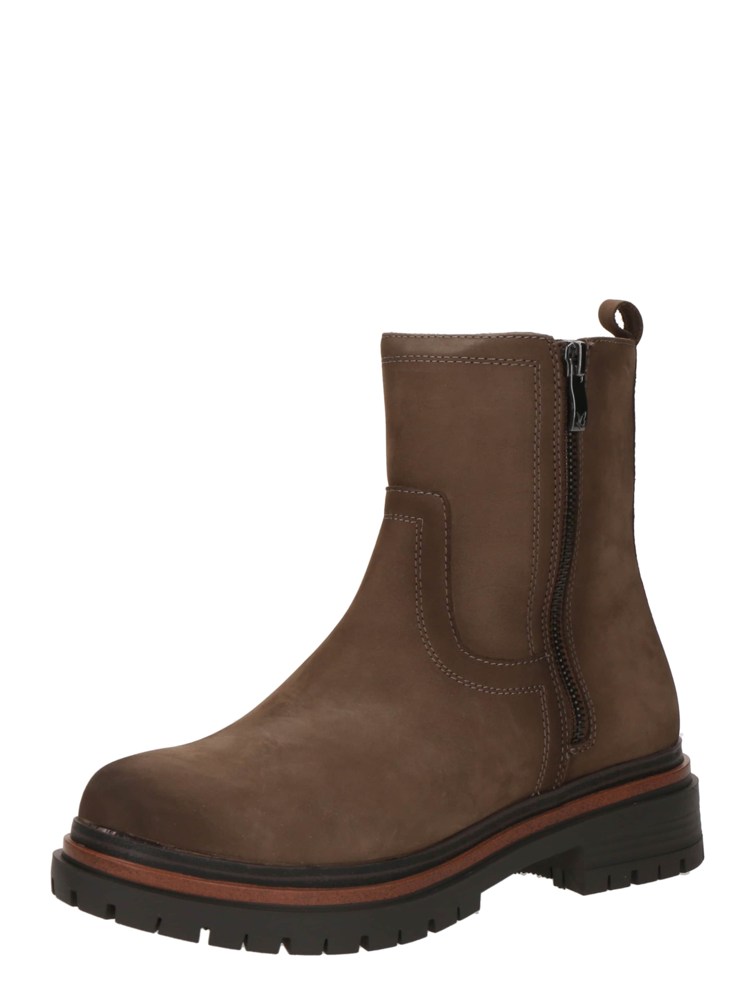 CAPRICE Bootie &#x27;FLORI&#x27; in Grey: front