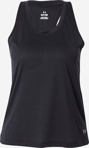 UNDER ARMOUR Sport top 'Streaker' - fekete: elől