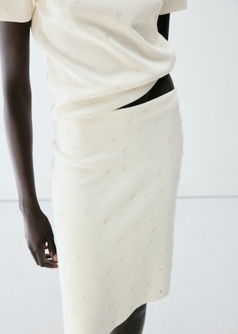 MANGO Nederdel 'XAMPANY' i beige