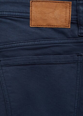 MANGO MAN Slimfit Shorts 'Nepto' in Blau