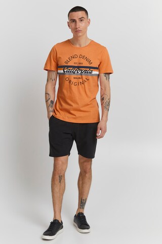 BLEND T-Shirt 'ADAMUS' in Orange