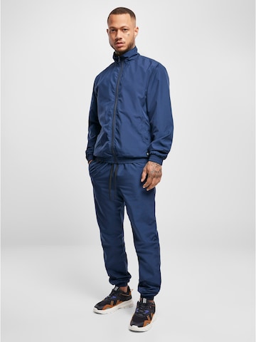 Urban Classics Sweatsuit in Blue: front