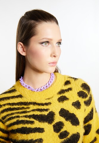 Pullover di myMo ROCKS in giallo