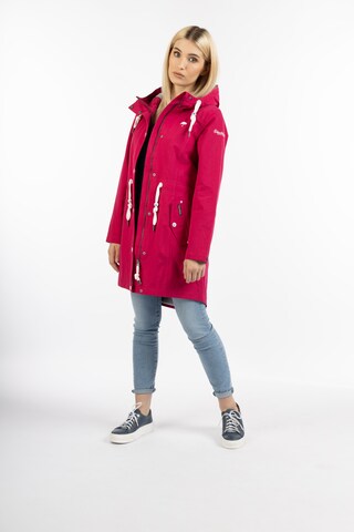 Schmuddelwedda Weatherproof jacket 'Bridgeport' in Pink