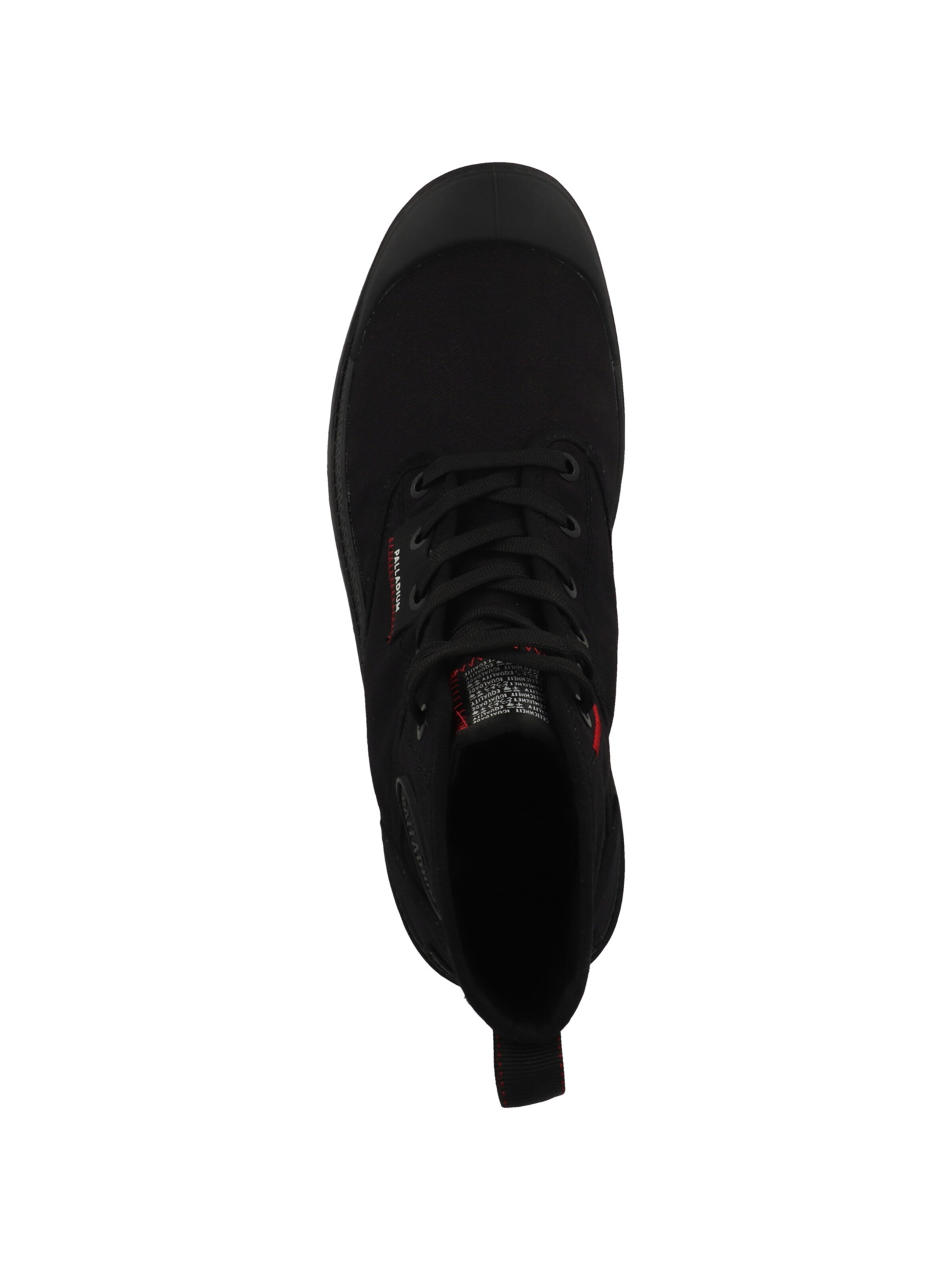 Palladium Sneakers hoog 'Pampa Hi Patch' in Zwart