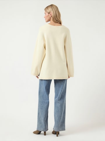 YAS Trui 'YASELMA' in Beige