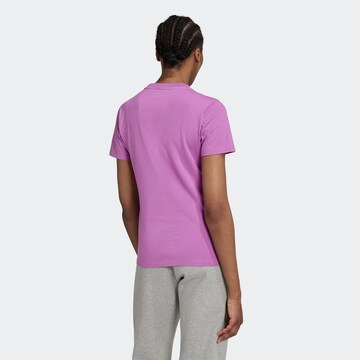 ADIDAS ORIGINALS T-shirt 'Adicolor Classics Trefoil' i lila