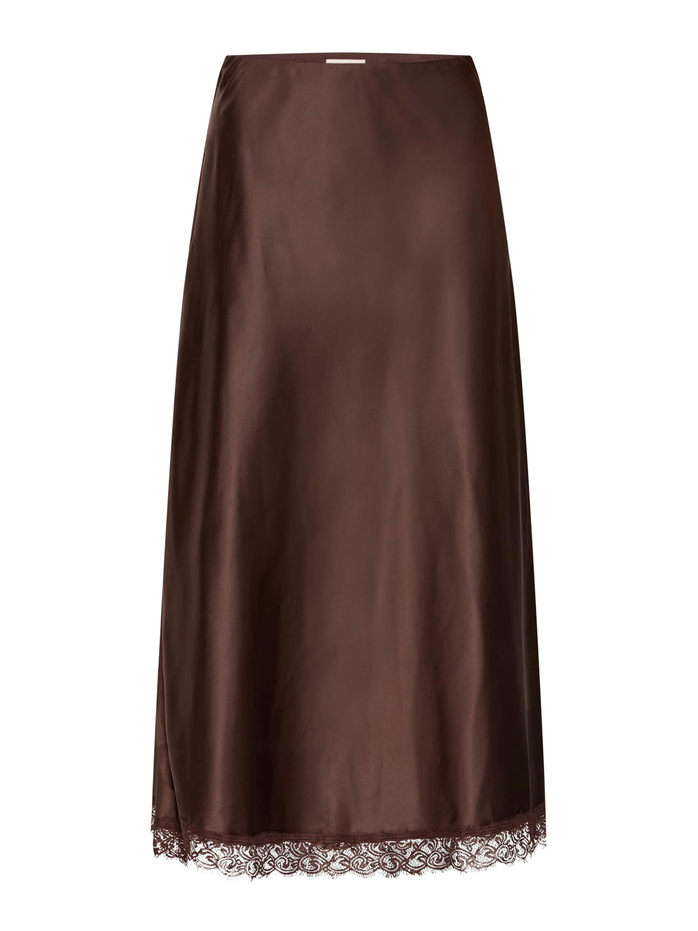 ICHI Φούστα 'IHXENDRA' σε καφέ: μπροστά