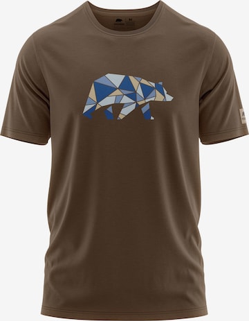 FORSBERG Shirt 'Espenson' in Brown: front