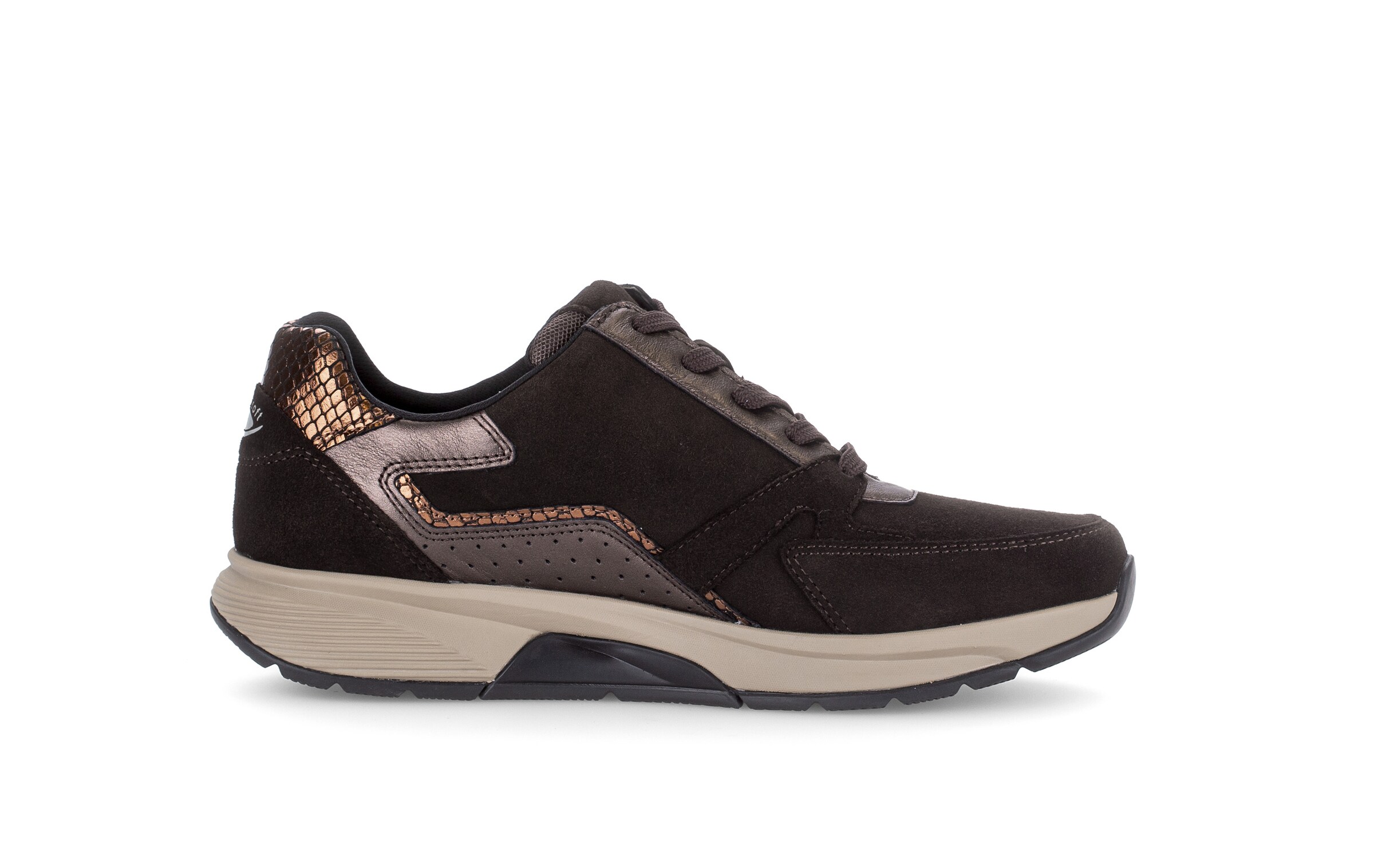 GABOR Sneaker 'Rollingsoft' in Braun